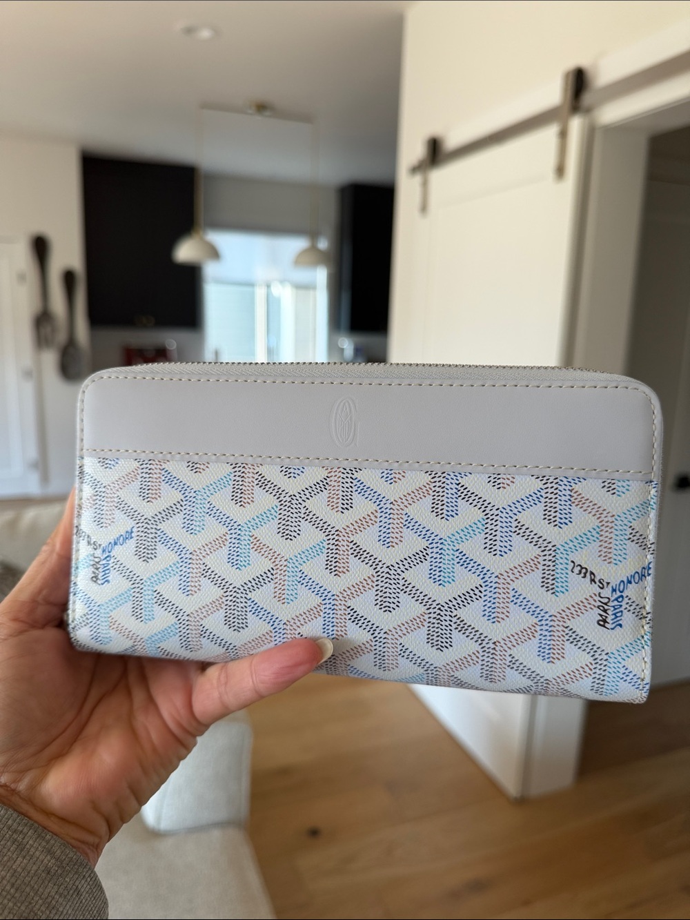Goyard Polar Ice Blue Matignon Wallet 2026